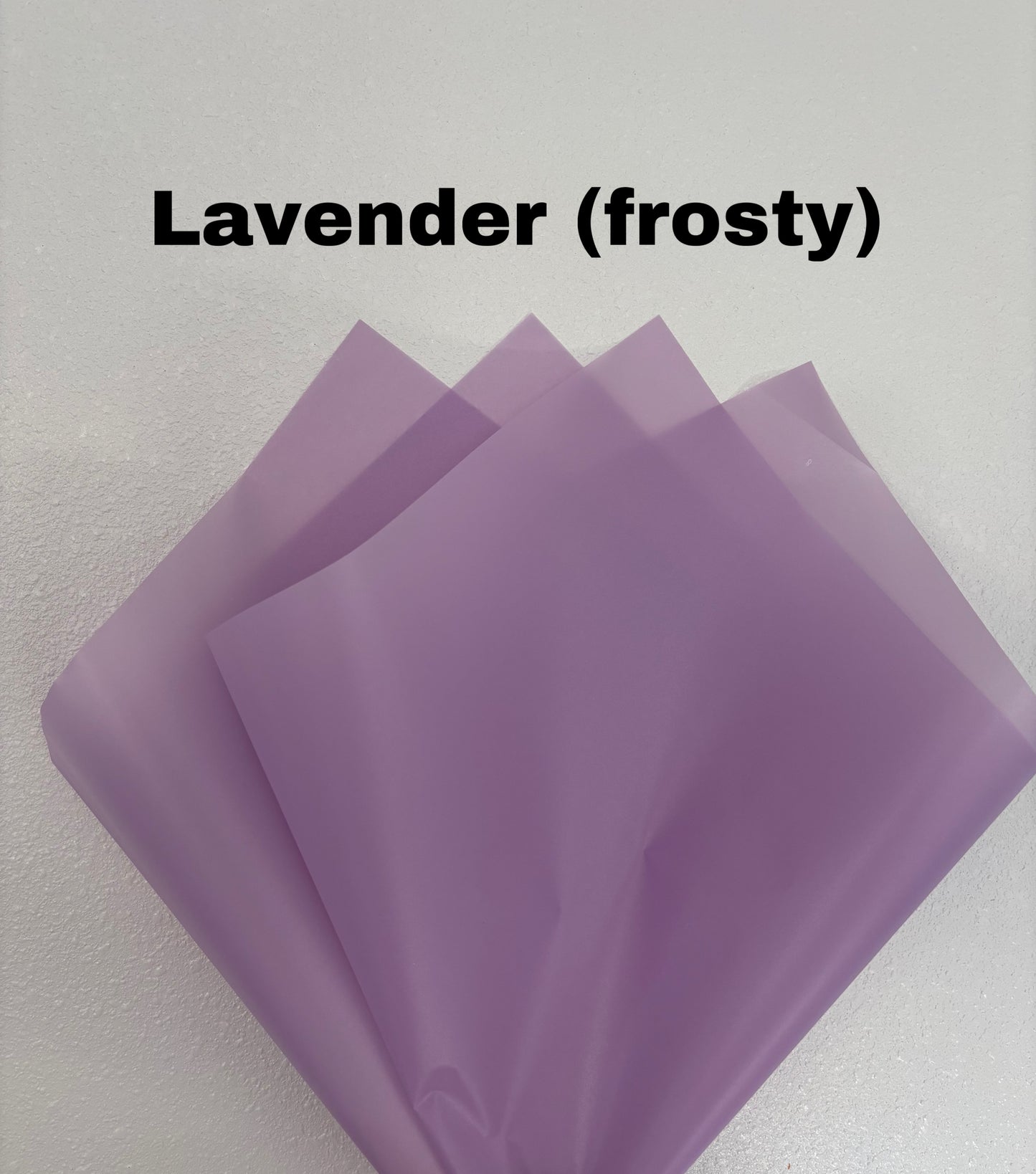 Purple (frosty paper)
