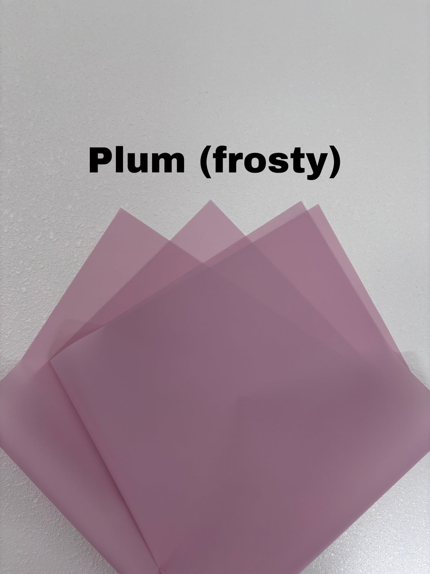 Purple (frosty paper)