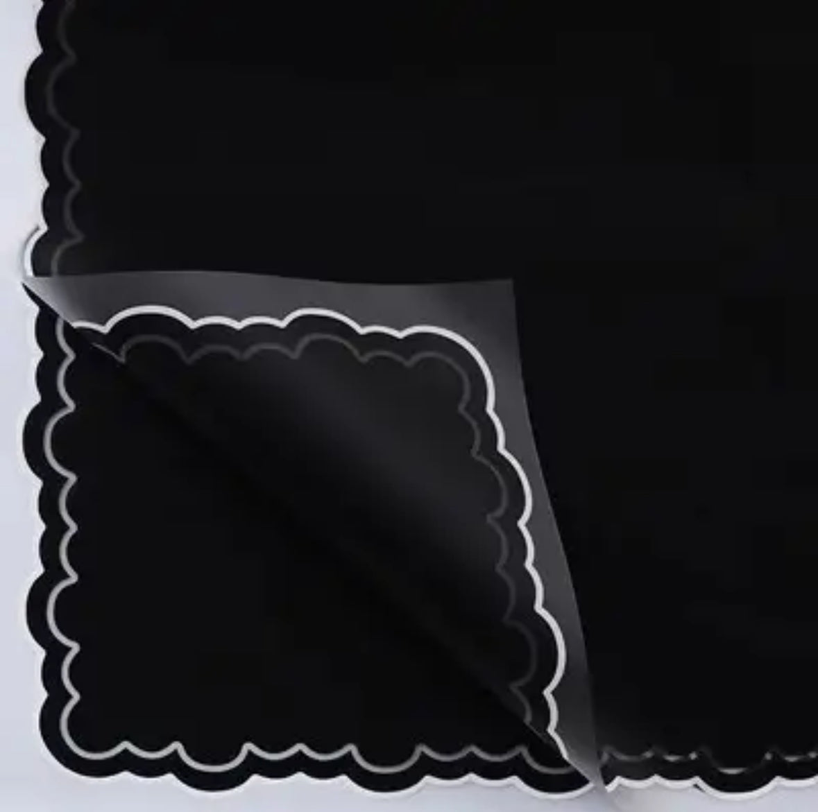 Wavy borderline paper