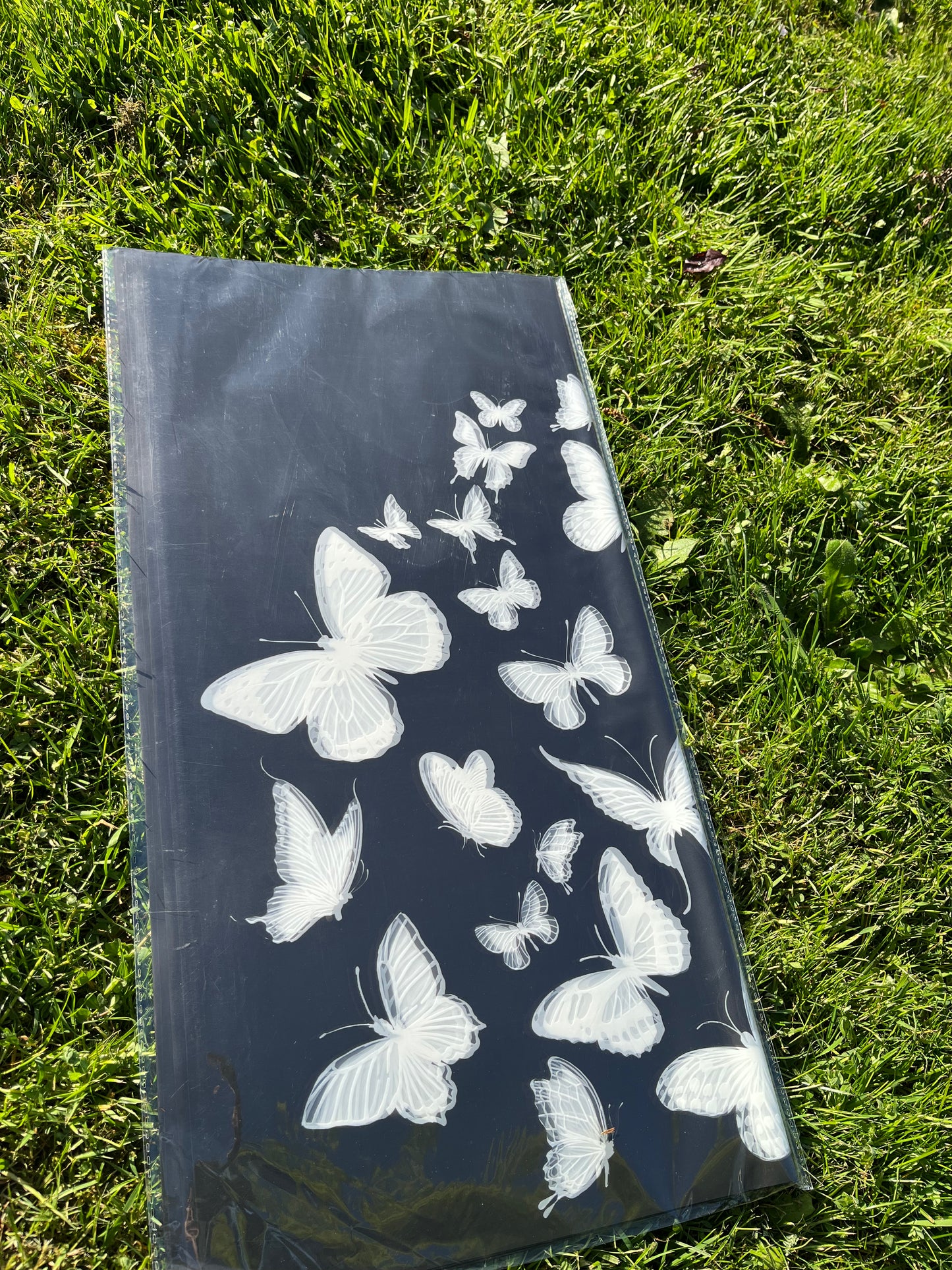 Butterfly print paper