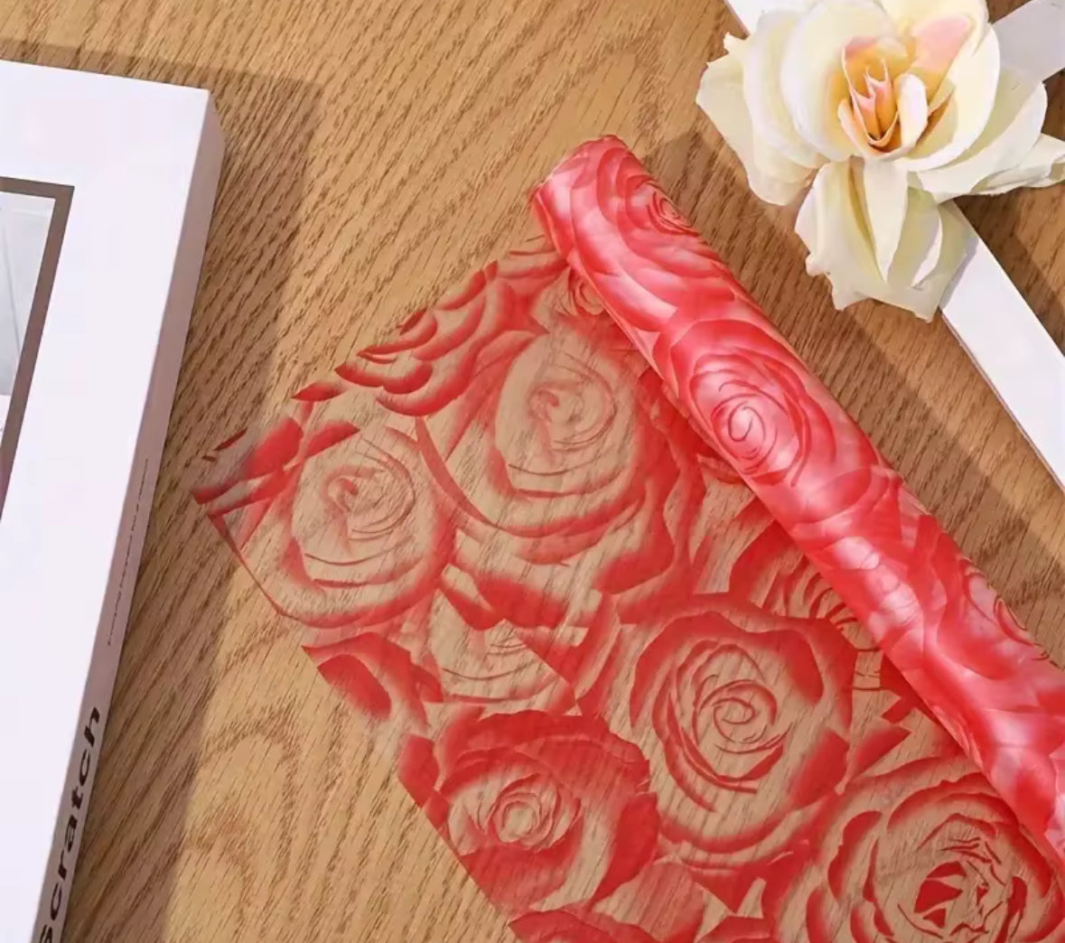 Rose Print paper