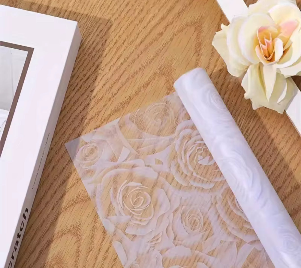 Rose Print paper