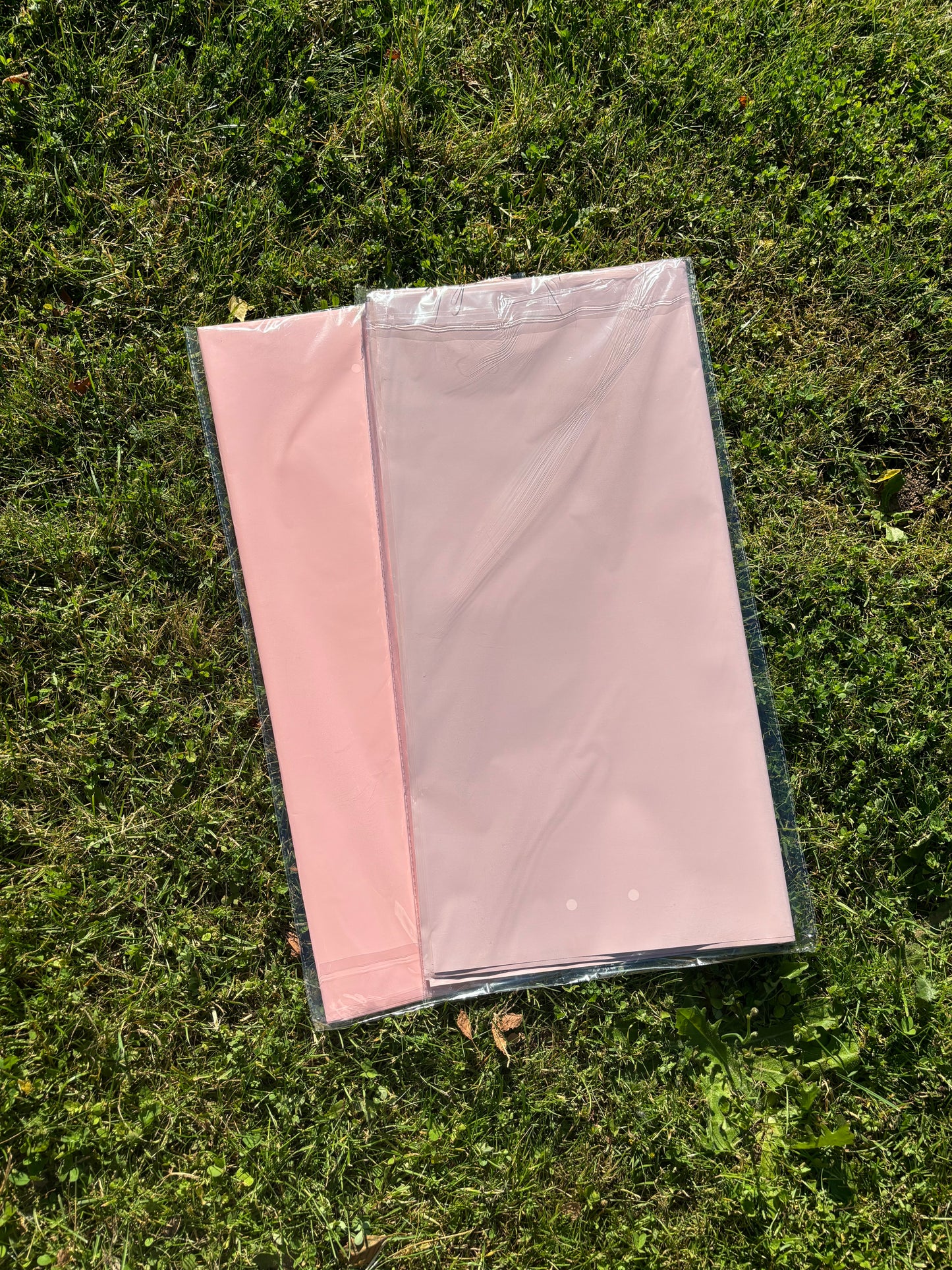 Pink paper