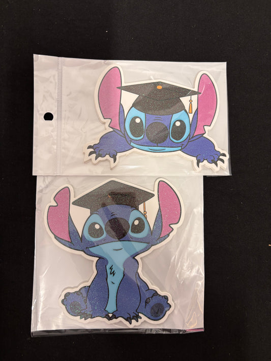 Stitch graduation topper