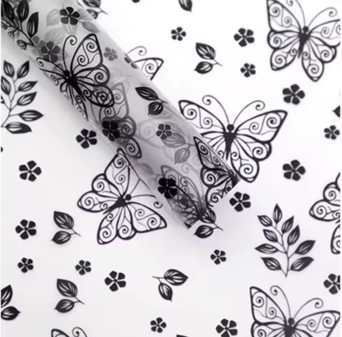 Butterfly print (frosty)