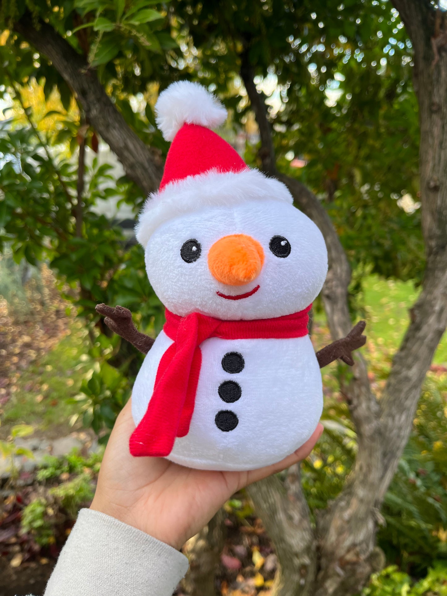 Snowman plush