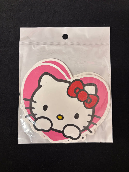 HK pink heart topper