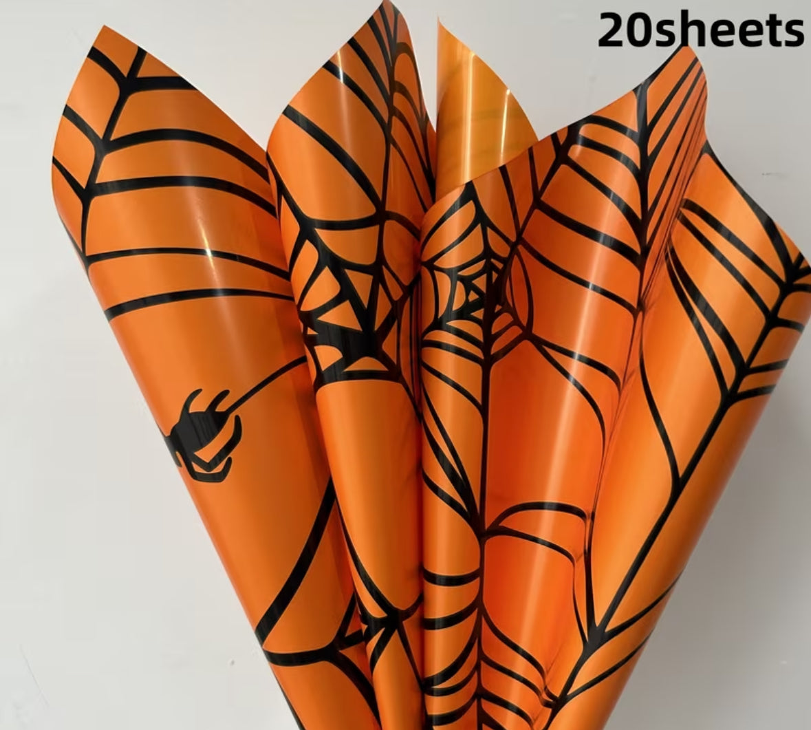 Spider web paper