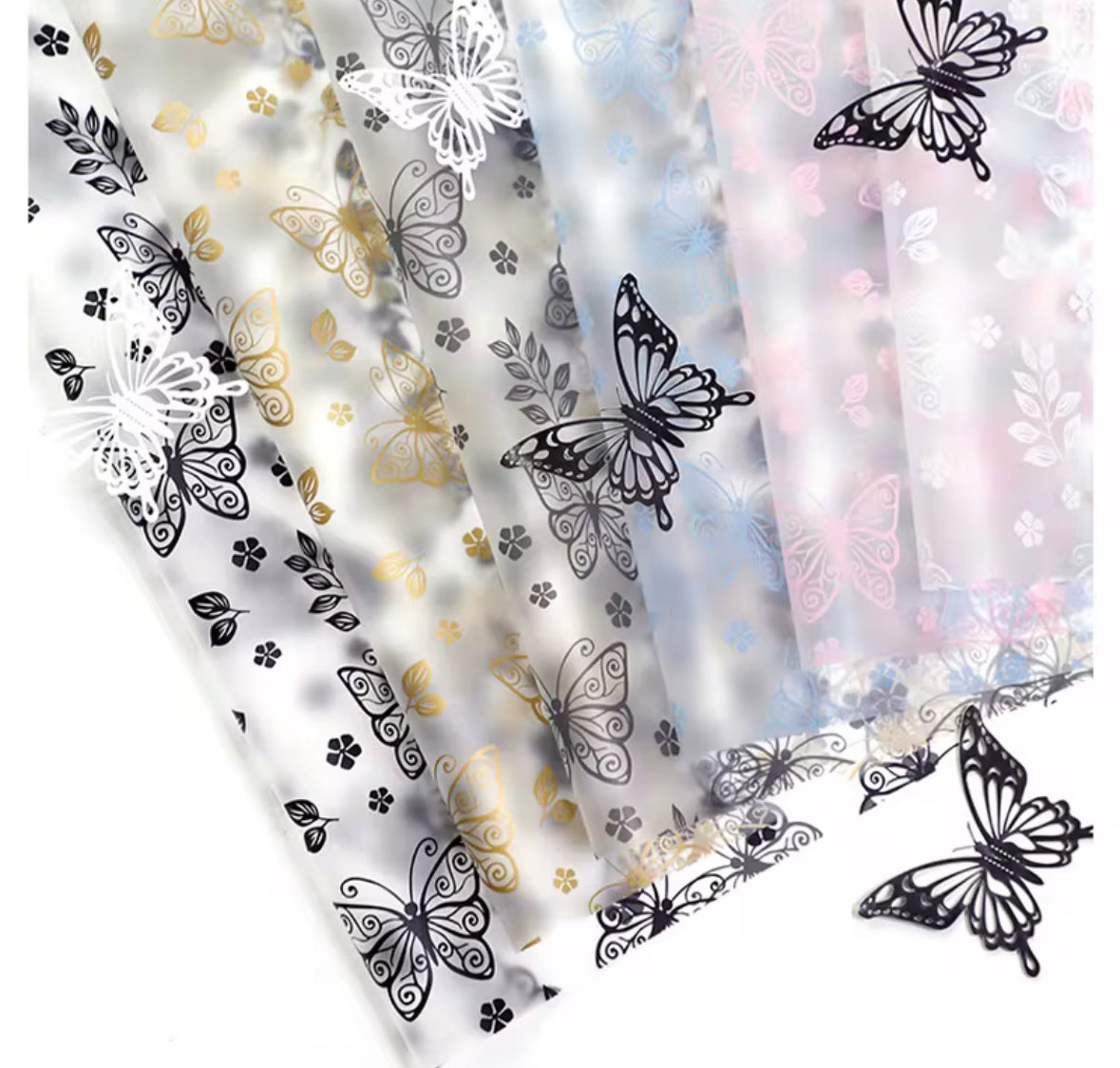 Butterfly print (frosty)
