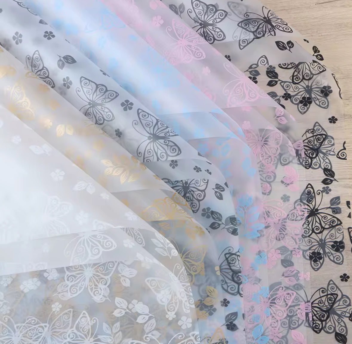 Butterfly print (frosty)