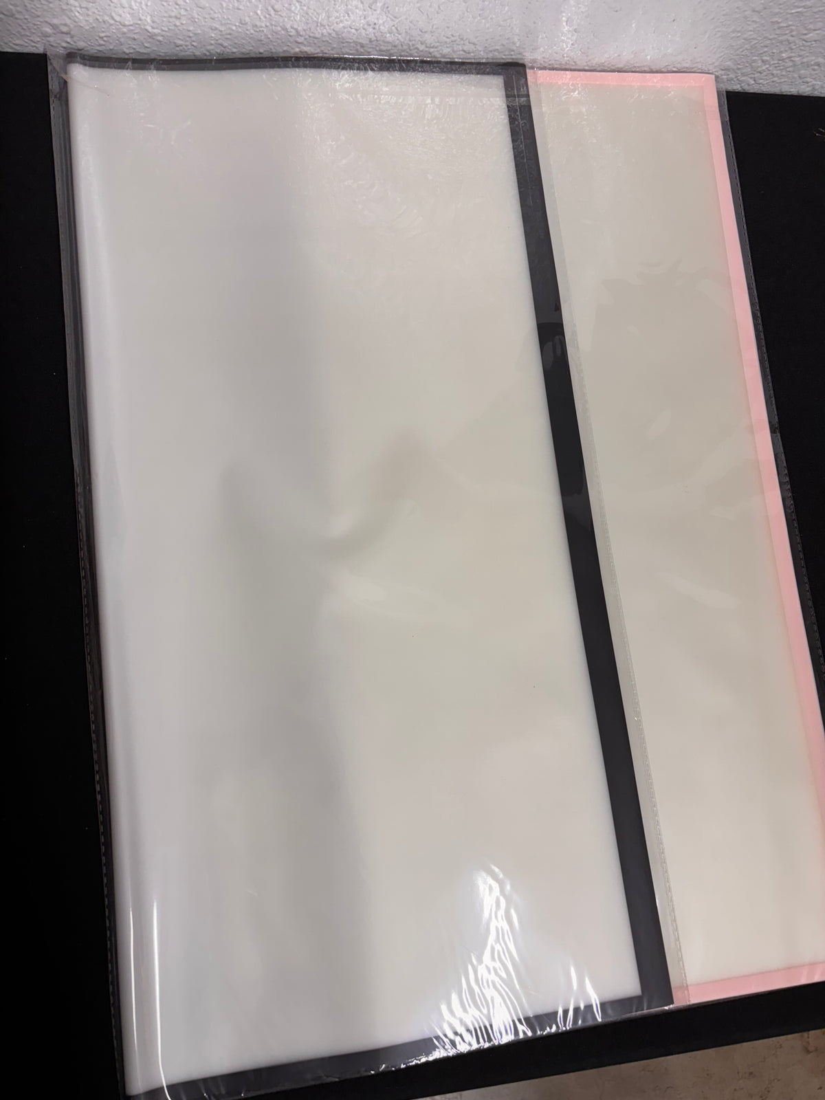 Frosted border line paper (clearance)