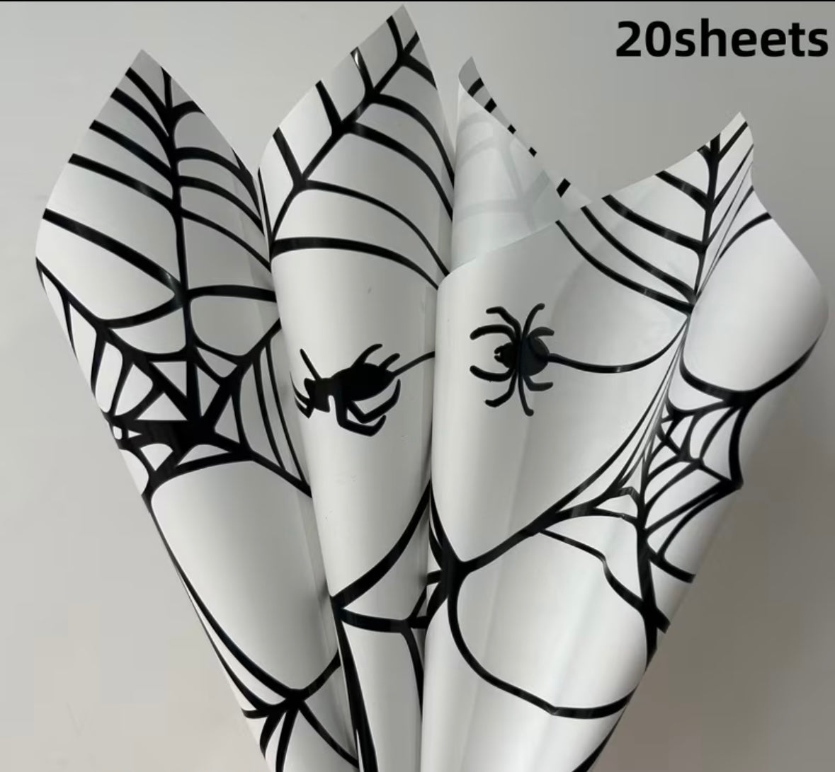 Spider web paper