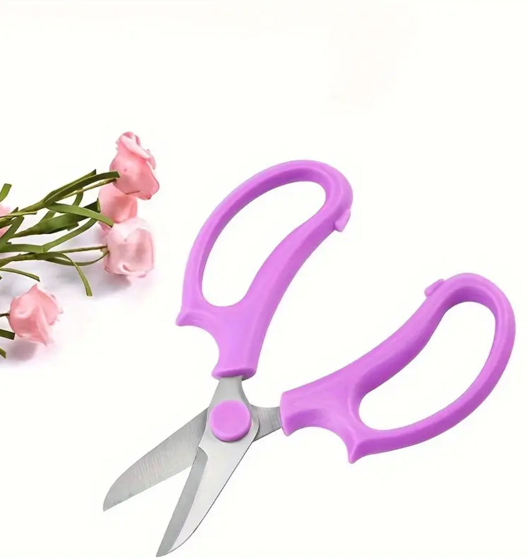 Floral scissors