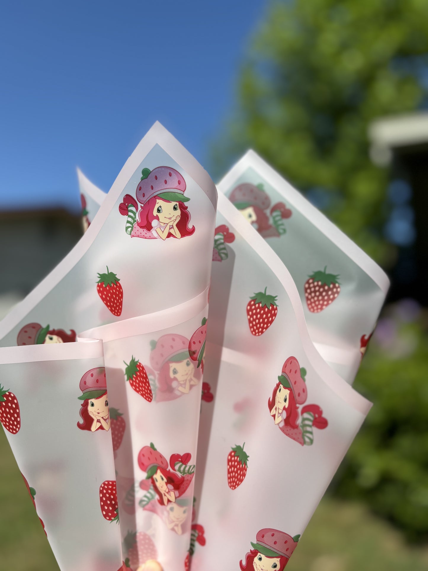 Strawberry girl paper