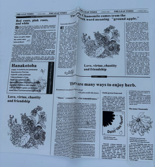 Newspaper (waterproof)