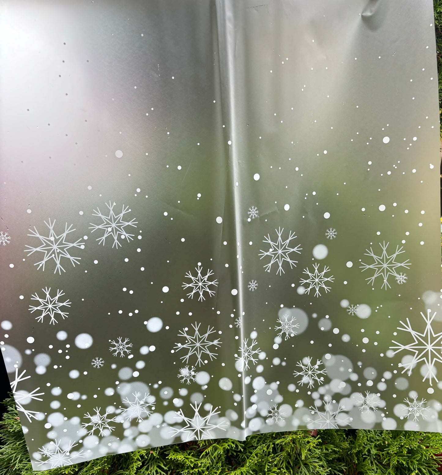 Snowflake paper (frosty)