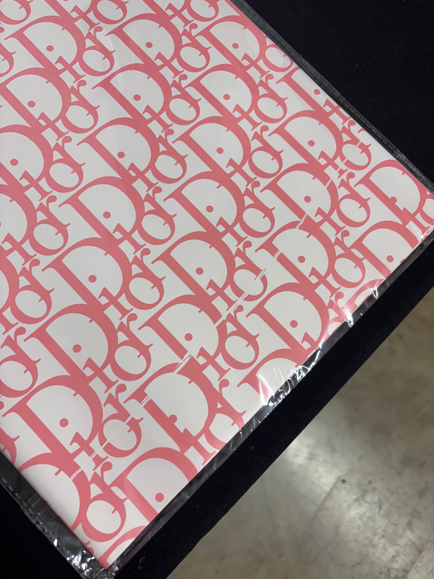 Designer Pink Dior (imperfect print)